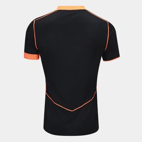 Camisa Corinthians II 25/26 Preta e Laranja