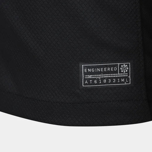 Camisa Corinthians II 25/26 Preta e Laranja
