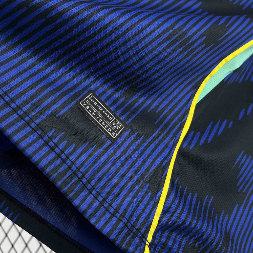 Camisa Brasil Jordan 26/27 Azul e Preta