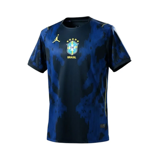 Camisa Brasil Jordan 26/27 Azul e Preta